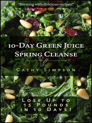 cover image of 10-Day Green Juice Spring Cleanse